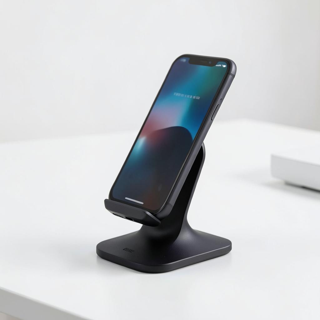 Wireless phone charger stand